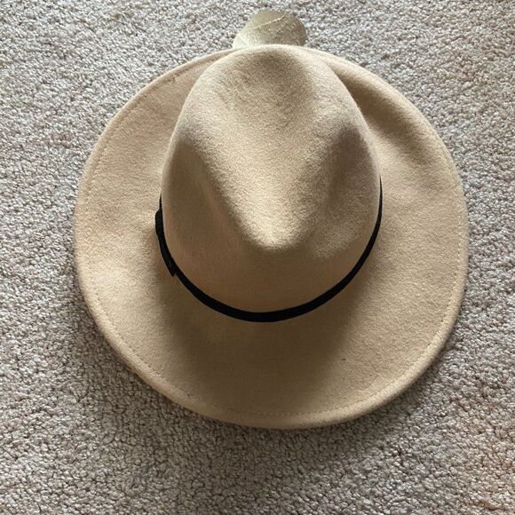 Tan Brim Hat  - Picture 1 of 5